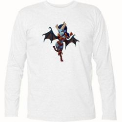 Футболка с длинным рукавом Queen of Pain - PrintSalon