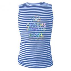 Майка-тельняшка Queens are born in April Голограмма