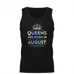 Майка чоловіча Queens are born in August Голограмма