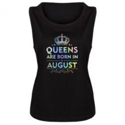Майка жіноча Queens are born in August Голограмма - PrintSalon