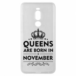 Чехол для Meizu Note 8 Queens are born in November - PrintSalon