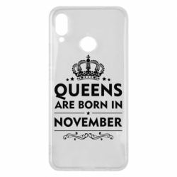 Чехол для Huawei P Smart Plus 2018 Queens are born in November - PrintSalon