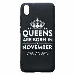 Чехол для Xiaomi Redmi 7A Queens are born in November