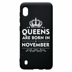 Чехол для Samsung A10 Queens are born in November - PrintSalon