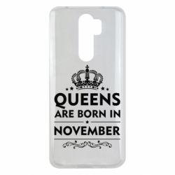 Чехол для Xiaomi Redmi Note 8 Pro Queens are born in November - PrintSalon