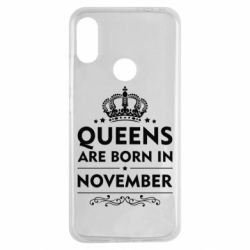Чехол для Xiaomi Redmi Note 7 Queens are born in November - PrintSalon