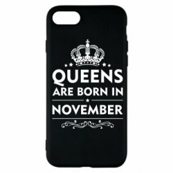 Чехол для iPhone SE 2020 Queens are born in November - PrintSalon
