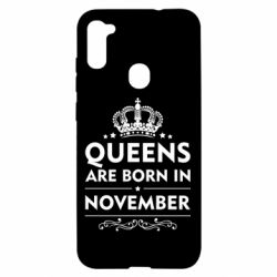 Чехол для Samsung A11/M11 Queens are born in November - PrintSalon