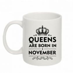 Чашка 320ml Queens are born in November