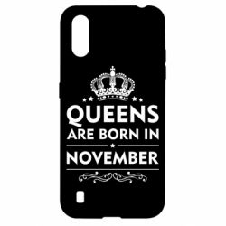 Чехол для Samsung A01/M01 Queens are born in November