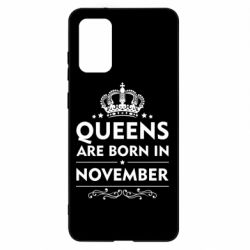 Чехол для Samsung S20+ Queens are born in November - PrintSalon