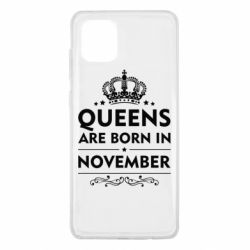 Чехол для Samsung Note 10 Lite Queens are born in November - PrintSalon