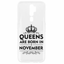 Чехол для Oppo A5/A9 2020 Queens are born in November - PrintSalon
