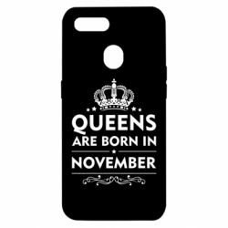 Чехол для Oppo A5s/A12 Queens are born in November - PrintSalon