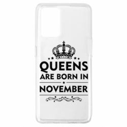 Чехол для Oppo A74 4G Queens are born in November - PrintSalon