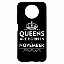 Чехол для Xiaomi Redmi Note 9 5G/Redmi Note 9T Queens are born in November - PrintSalon