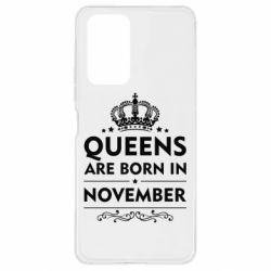 Чехол для Xiaomi Redmi Note 10 Pro Queens are born in November - PrintSalon