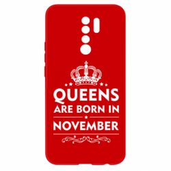 Чехол для Xiaomi Redmi 9 Queens are born in November - PrintSalon