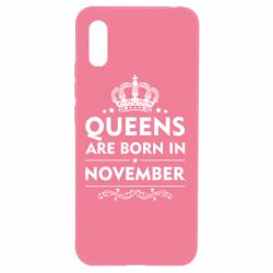 Чехол для Xiaomi Redmi 9a Queens are born in November - PrintSalon