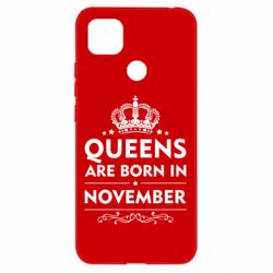 Чехол для Xiaomi Redmi 9c Queens are born in November