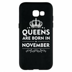 Чехол для Samsung A5 2017 Queens are born in November - PrintSalon