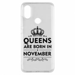 Чехол для Xiaomi Mi A2 Queens are born in November - PrintSalon