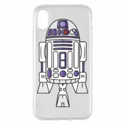 Чехол для iPhone X/Xs R2D2 - PrintSalon