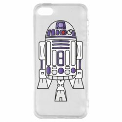 Чехол для iPhone5/5S/SE R2D2 - PrintSalon