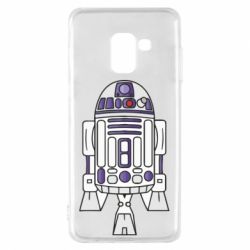 Чехол для Samsung A8 2018 R2D2 - PrintSalon