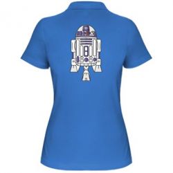 Женское поло R2D2 - PrintSalon
