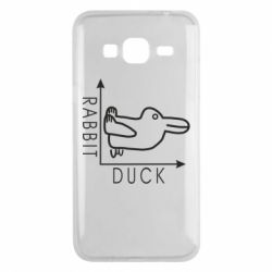 Чехол для Samsung J3 2016 Rabbit and duck - PrintSalon