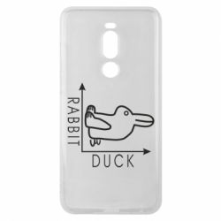 Чехол для Meizu Note 8 Rabbit and duck - PrintSalon