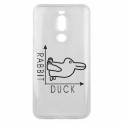 Чехол для Meizu X8 Rabbit and duck - PrintSalon