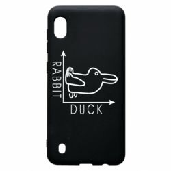 Чехол для Samsung A10 Rabbit and duck - PrintSalon