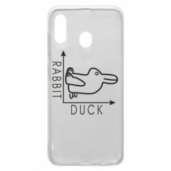 Чехол для Samsung A30 Rabbit and duck - PrintSalon