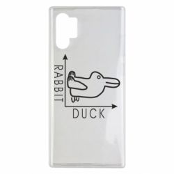 Чехол для Samsung Note 10 Plus Rabbit and duck - PrintSalon
