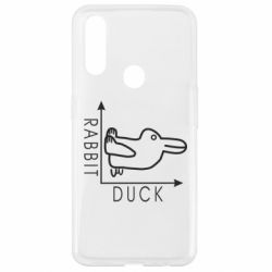 Чехол для Oppo A31 Rabbit and duck - PrintSalon