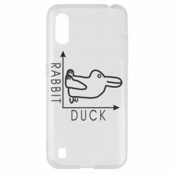 Чехол для Samsung A01/M01 Rabbit and duck - PrintSalon