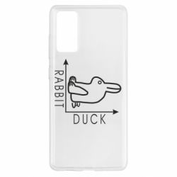 Чехол для Samsung S20 FE Rabbit and duck - PrintSalon