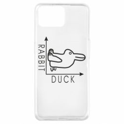 Чехол для Oppo A73 Rabbit and duck - PrintSalon