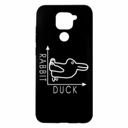 Чехол для Xiaomi Redmi Note 9/Redmi 10X Rabbit and duck - PrintSalon