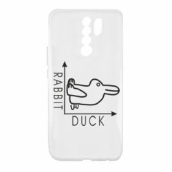 Чехол для Xiaomi Redmi 9 Rabbit and duck - PrintSalon
