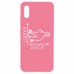 Чехол для Xiaomi Redmi 9a Rabbit and duck - PrintSalon