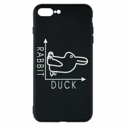 Чехол для iPhone 7 Plus Rabbit and duck - PrintSalon