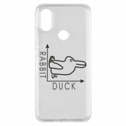 Чехол для Xiaomi Mi A2 Rabbit and duck - PrintSalon