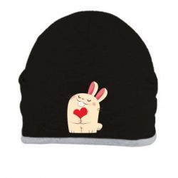 Шапка Rabbit with heart - PrintSalon