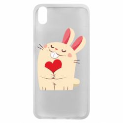 Чехол для Xiaomi Redmi 7A Rabbit with heart - PrintSalon
