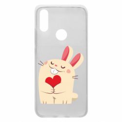 Чехол для Xiaomi Redmi 7 Rabbit with heart - PrintSalon