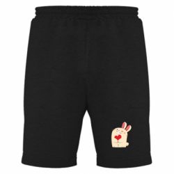 Мужские шорты Rabbit with heart - PrintSalon