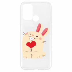 Чехол для Oppo A52/A72/A92 Rabbit with heart